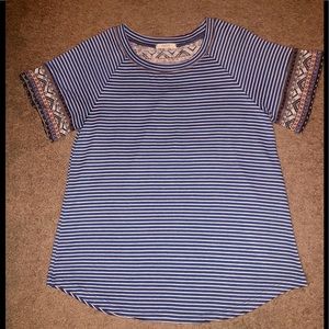Oddy striped top